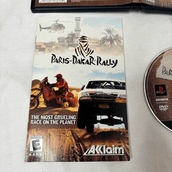 Paris-Dakar Rally Sony PS2 PlayStation 2 Video Game Complete w/Reg Card Mint - Picture 2 of 7